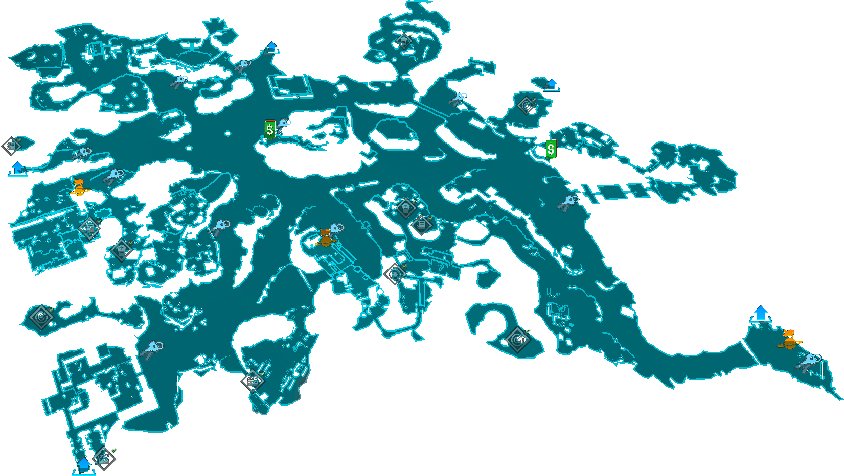 ブラストプレーンズ 全体図