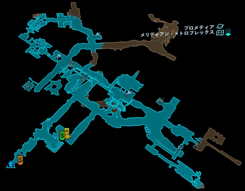 メリディアン・メトロプレックス 全体図