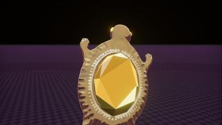 Topaz Brooch