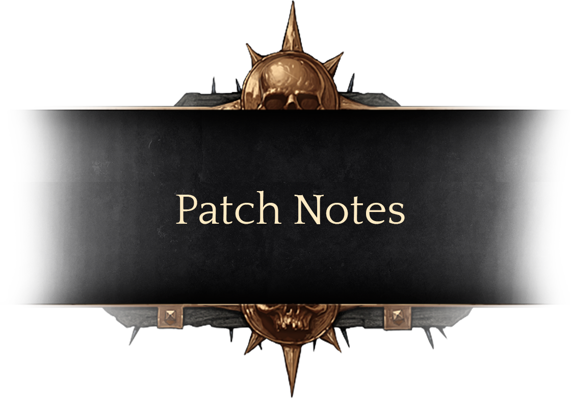 パッチノート パッチノート
